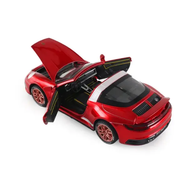 1:32 Porsche 911 Targa 4S Diecast Model Car - Image 5