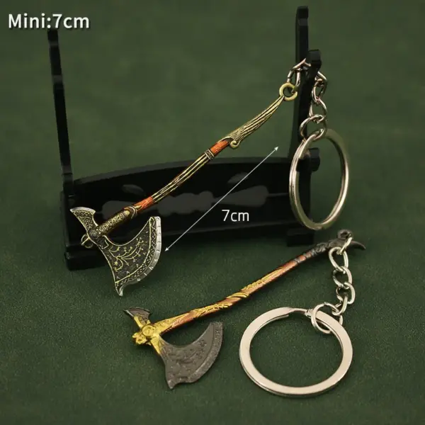 Mini God of War 4 Kratos Keychain - Image 3