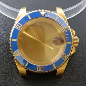 NH35 GMT Steel Watch Case 40.5mm Silver 155 S4eb65532c606468cb2879312c683887cN