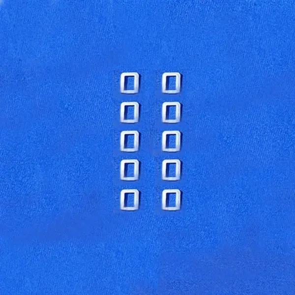 10PCS Resin Rectangular Porthole Model Set - Image 8