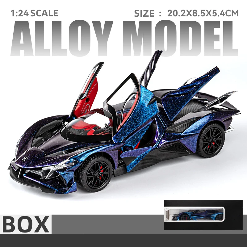 1:24 Apollo Project EVO Supercar Diecast Model 14 1:24 Apollo Project EVO Supercar Diecast Model - Image 14
