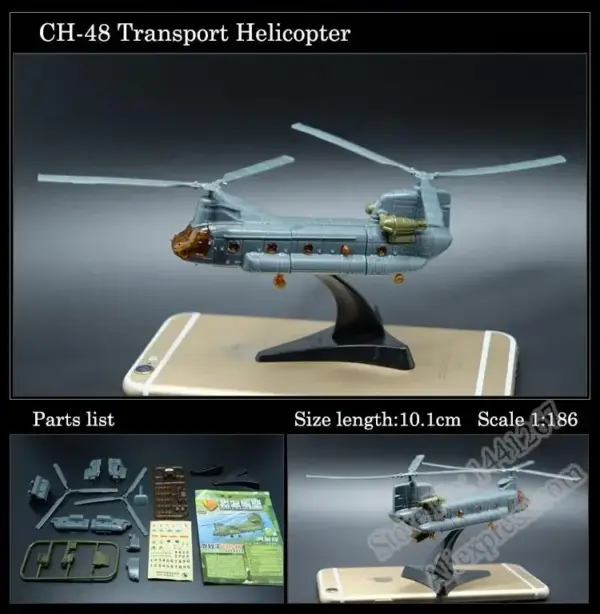 8 Piece 1:160 Scale Aircraft Model Set - Image 4