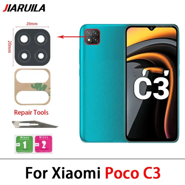 5Pcs Poco Camera Lens Covers with Tools - Image 6