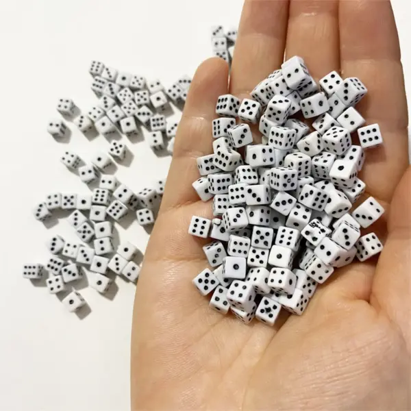 100 Mini 5mm Acrylic D6 Dice Set - Image 18