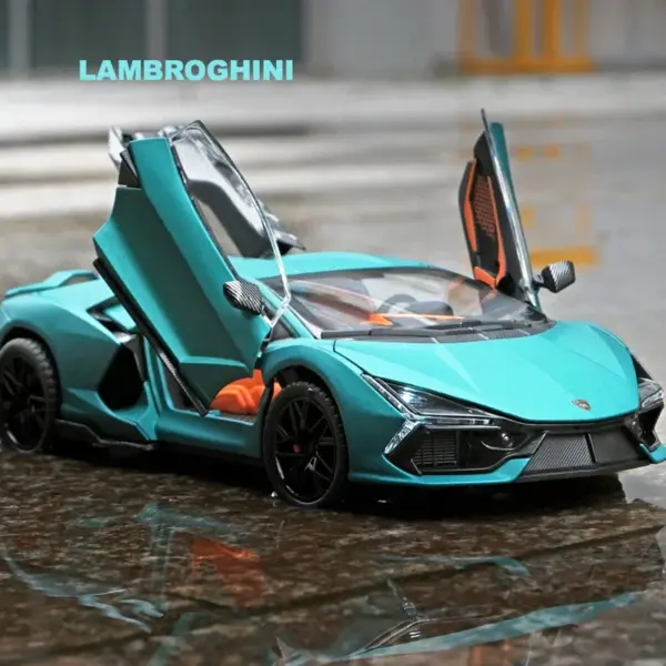 1/24 Scale Lamborghini Aventador Diecast Model - Image 2