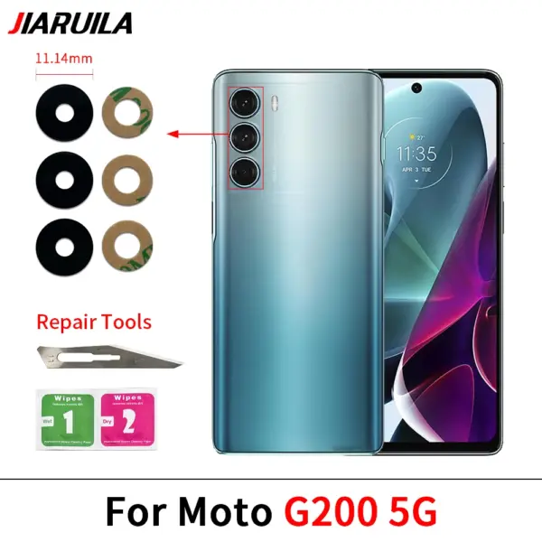 Motorola G Series Rear Camera Glass Lens Set - Image 8