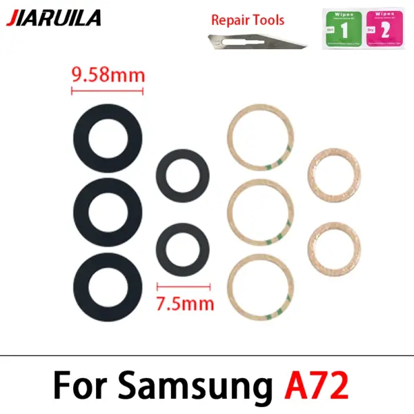 2-Pack Samsung Camera Lens Replacement Kit for A01-A72 - Image 12