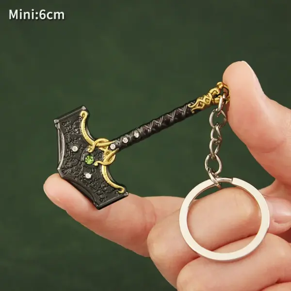 Mini God of War 4 Kratos Keychain - Image 2