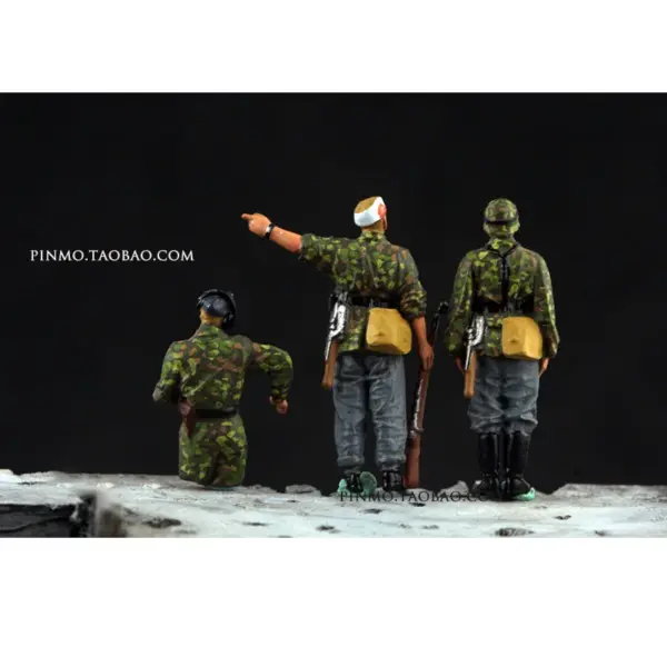 1:72 Scale Resin German Armored Soldiers Set - Image 5