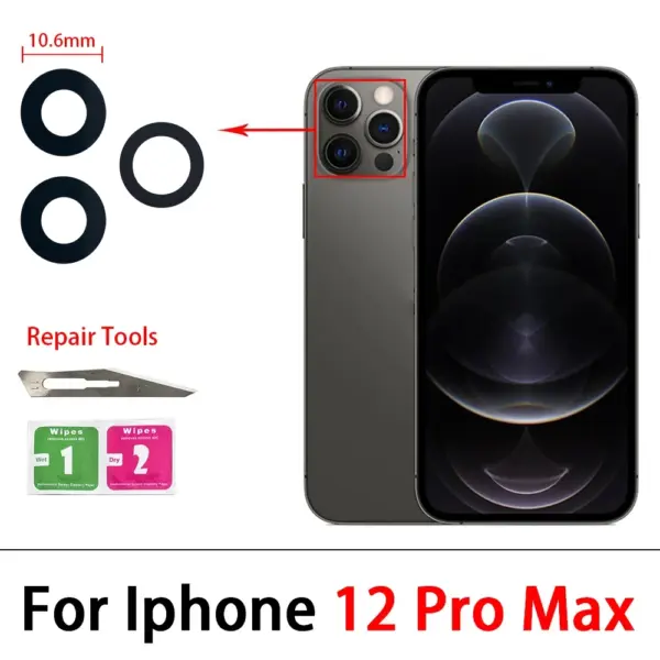 iPhone Camera Glass Lens Replacement Kit - Image 8