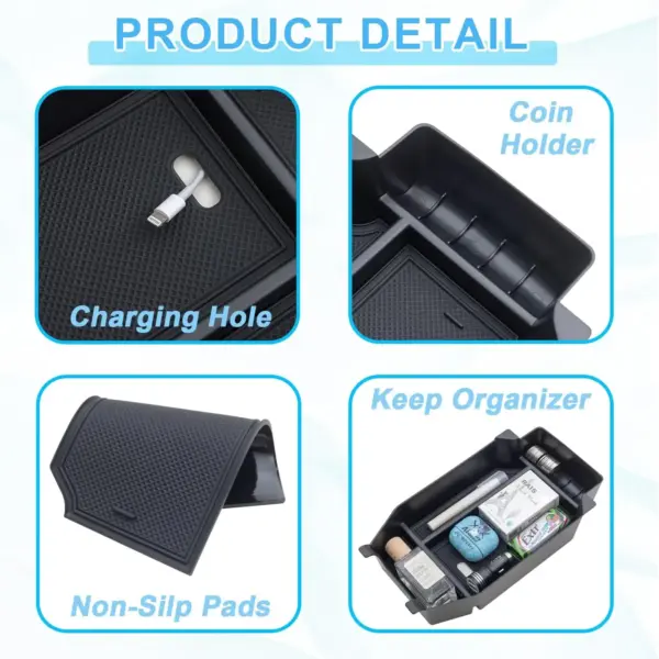 Honda Accord 2023-24 Center Console Organizer - Image 4
