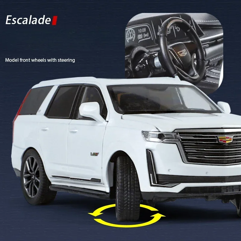 1:24 Cadillac Escalade Diecast Model Car 6 1:24 Cadillac Escalade Diecast Model Car - Image 6