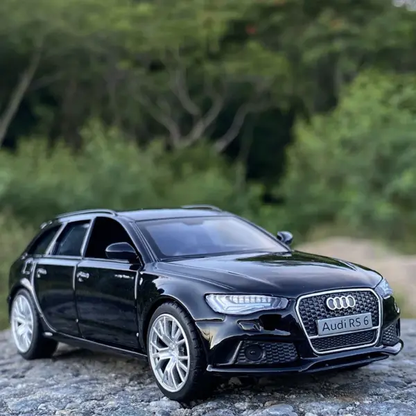 1:36 Audi RS6 Alloy Diecast Model Car - Image 10