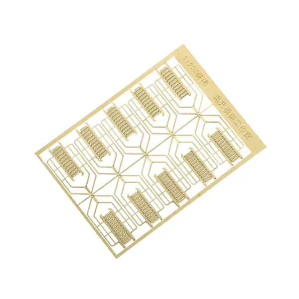 Brass Etched Stairway Model Accessories Set - Image 4