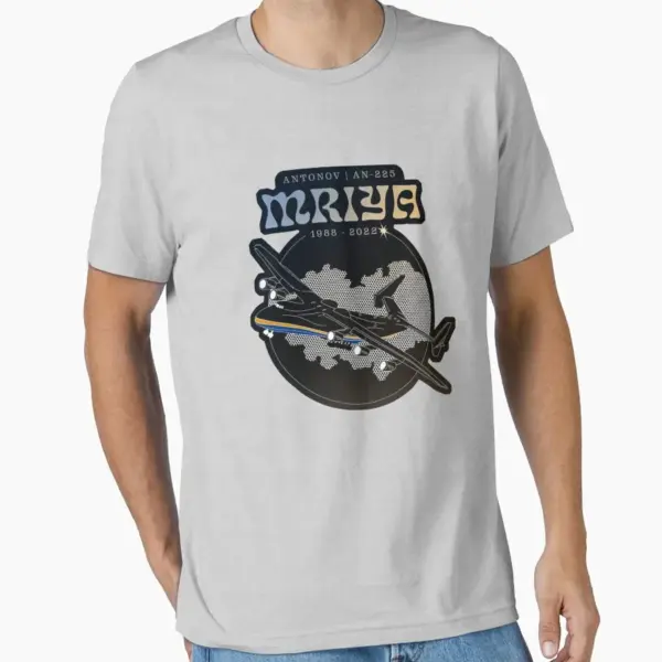 Antonov AN225 Mriya Cargo Aircraft T-Shirt - Image 10
