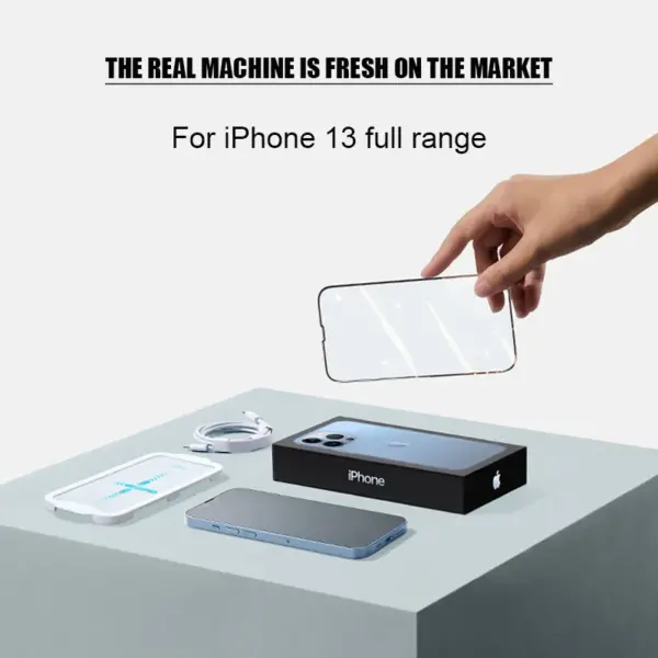 4PCS Full Cover Tempered Glass for iPhones - Image 3