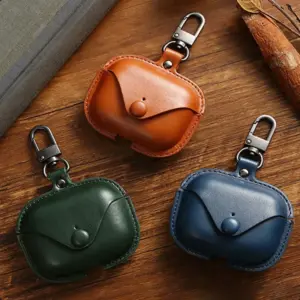Leather Case for Apple AirPods Pro 2