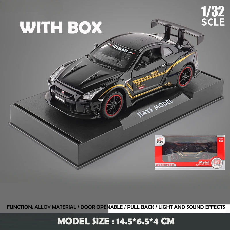 1:32 Nissan GTR R35 Diecast Racing Car 10 1:32 Nissan GTR R35 Diecast Racing Car - Image 10