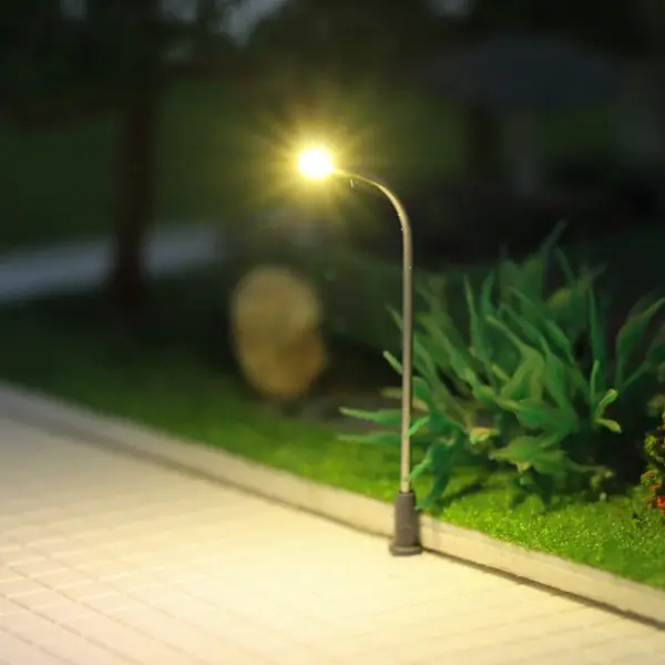 10pcs Metal Railway Street Light Lamps 3V - Image 7