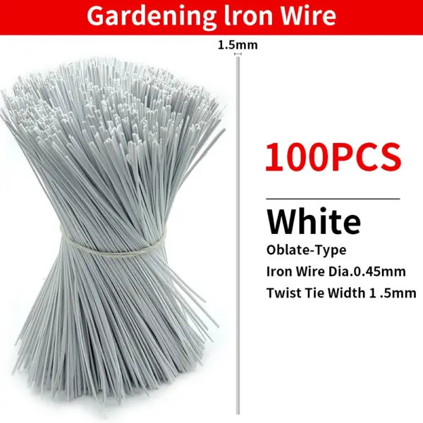 100PCS Reusable Garden Plant Cable Ties - Image 13