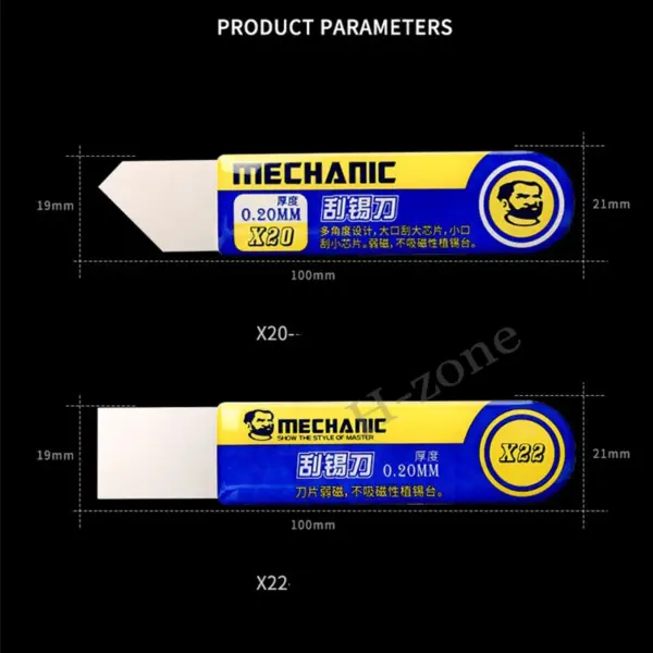 MECHANIC X20 X22 Tin Scraper 0.20mm Tool - Image 5