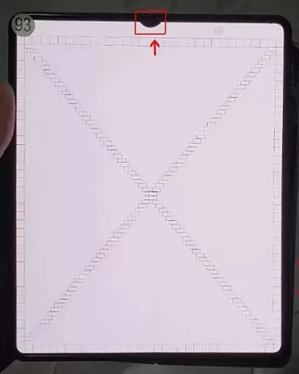 Samsung Galaxy Z Fold 3 F926 Inner LCD Display with Frame - Image 3