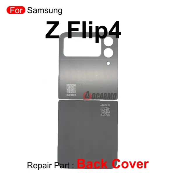 Samsung Galaxy Z Flip4 Rear Frame Housing Kit - Image 3