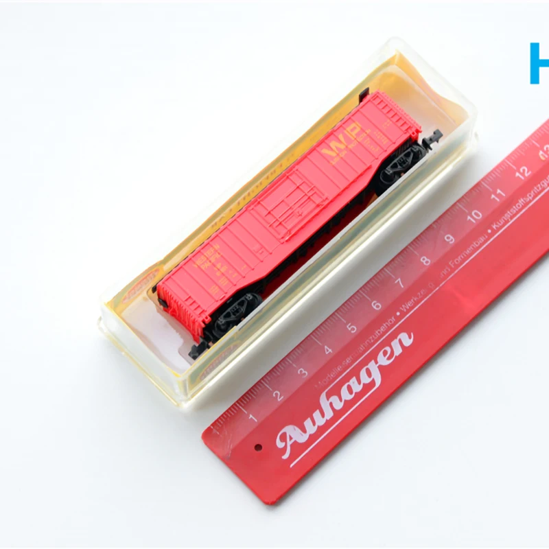N Scale 1/160 Diecast Red BoxCar Model 2 N Scale 1/160 Diecast Red BoxCar Model - Image 2