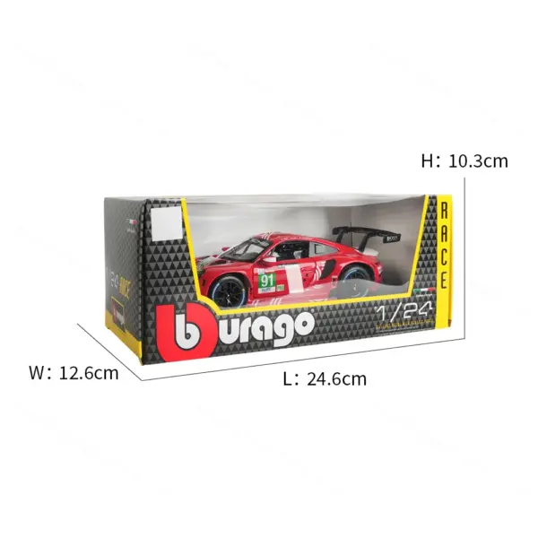 Bburago 1:24 Porsche 911 RSR LM 2020 Model - Image 4