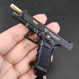 Mini Alloy G34 TTI Pistol Keychain Model