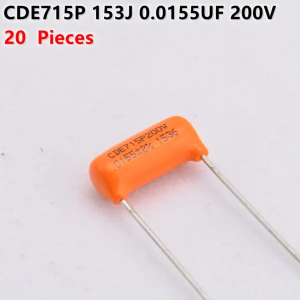Orange Tone Capacitor Set for Electric Guitar - Image 8