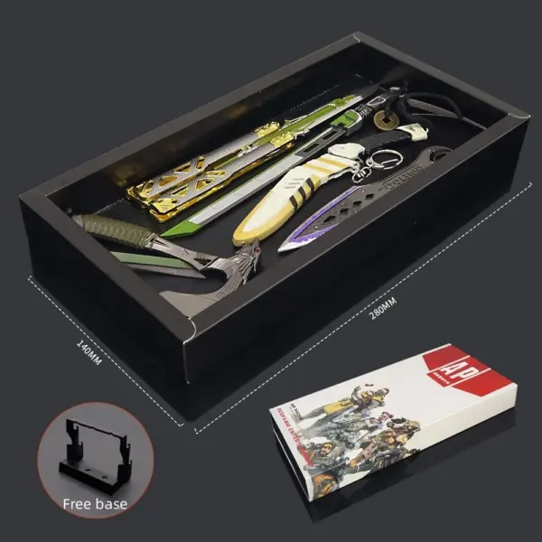 5pcs Apex Legends Heirloom Keychain Set - Image 3