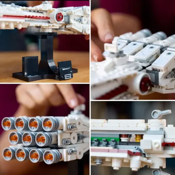 654-Piece Tantive IV Building Block Model - Image 5