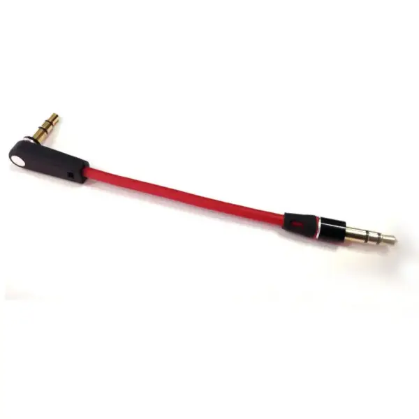 Red 20CM 3.5MM Male to Male Audio Cable - Image 3