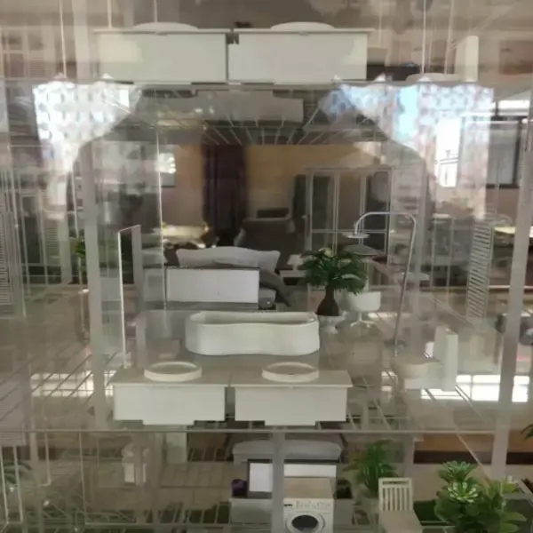 Architecture Scale Bathroom Furniture Model Set - Image 5
