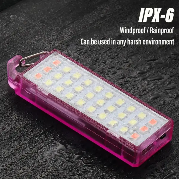 Mini Rechargeable LED Work Light Keychain - Image 4
