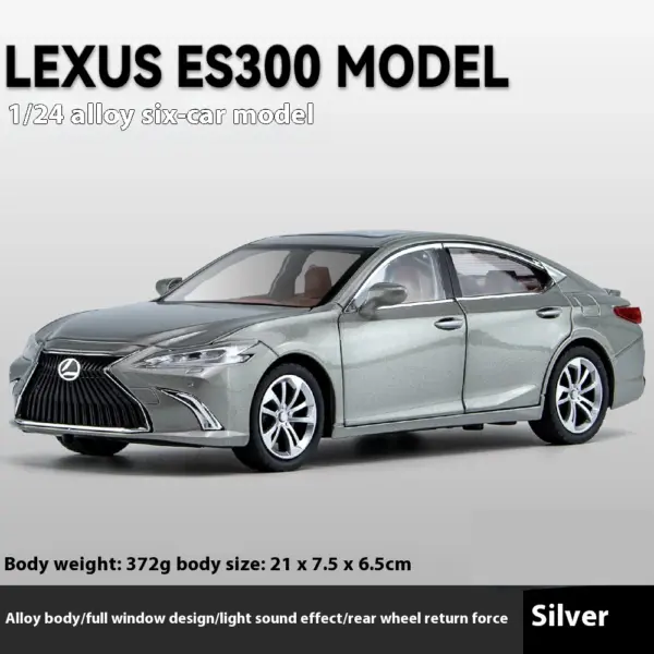 Lexus ES300 1:24 Diecast Model Car - Image 10