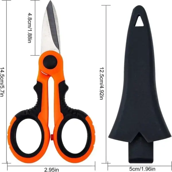 High Carbon Steel Multifunctional Scissors - Image 3
