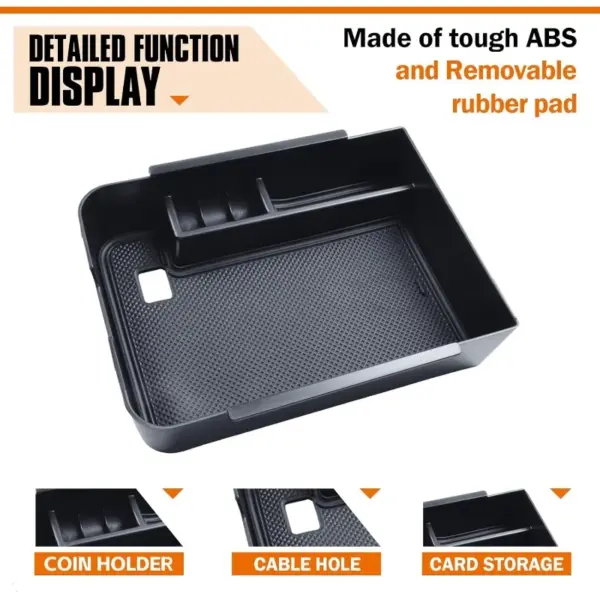 Nissan Sentra Center Console Organizer 2020-2025 - Image 5