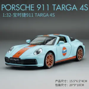1:32 Porsche 911 Targa 4S Diecast Model