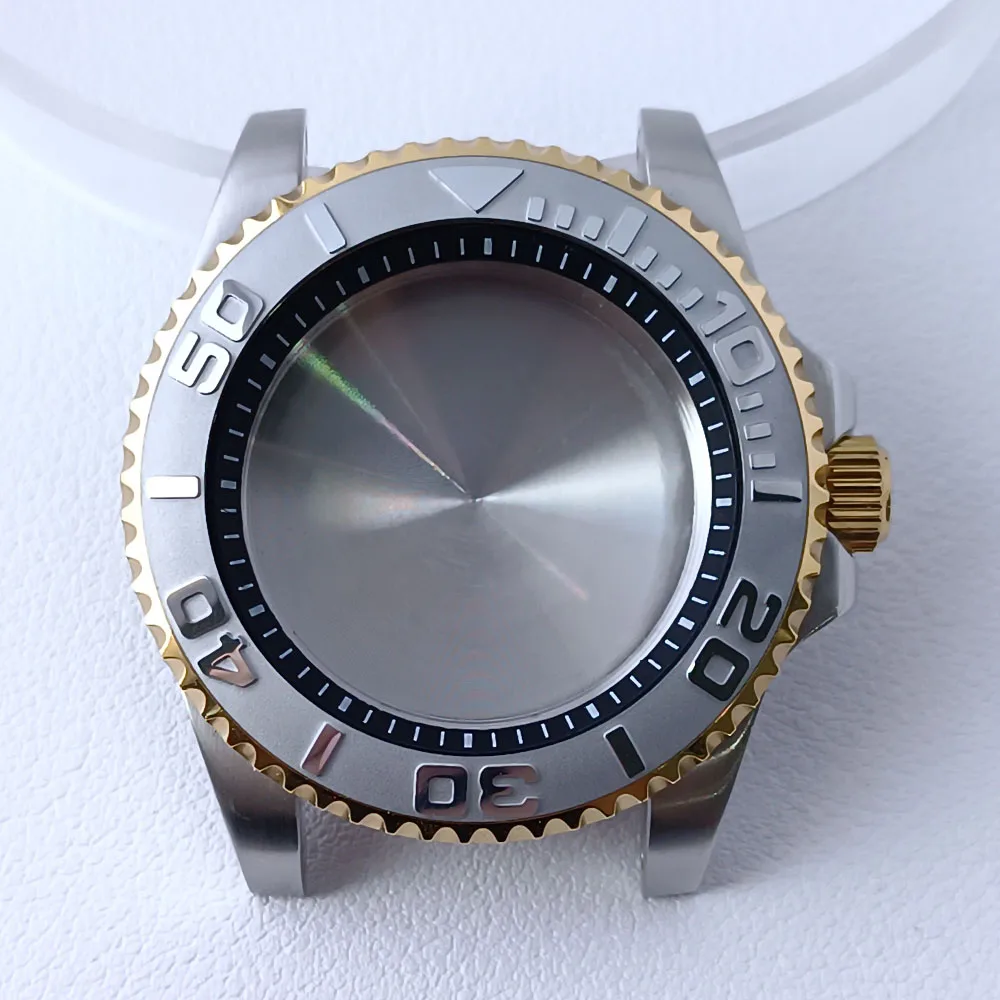 40.5mm Stainless Steel GMT Watch Case NH35/NH36 105 40.5mm Stainless Steel GMT Watch Case NH35/NH36 - Image 105