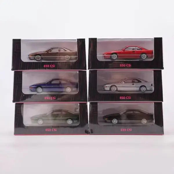 1:64 Scale BMW 850CSi Diecast Car Model - Image 6