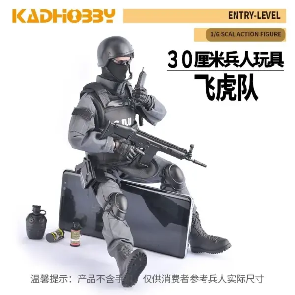 1/6 Scale Military SWAT Action Figure Model - Image 10