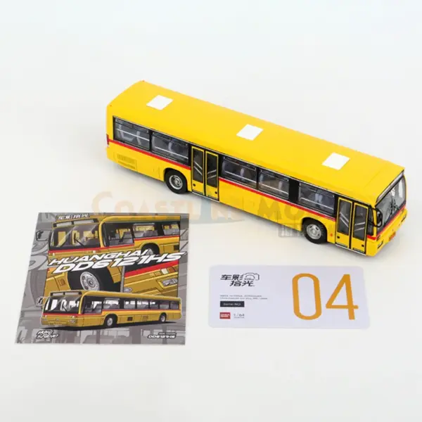 1:64 Scale Diecast City Bus Model DD6 121 HS - Image 7