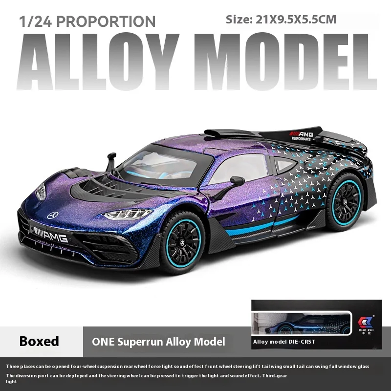 1:24 Mercedes Benz AMG ONE Diecast Car Model 10 1:24 Mercedes Benz AMG ONE Diecast Car Model - Image 10