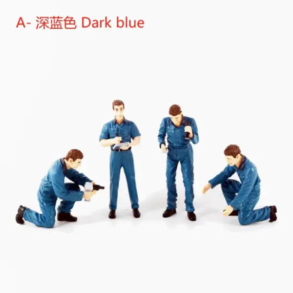 1/18 Resin Garage Scene Repairman Model - Image 10