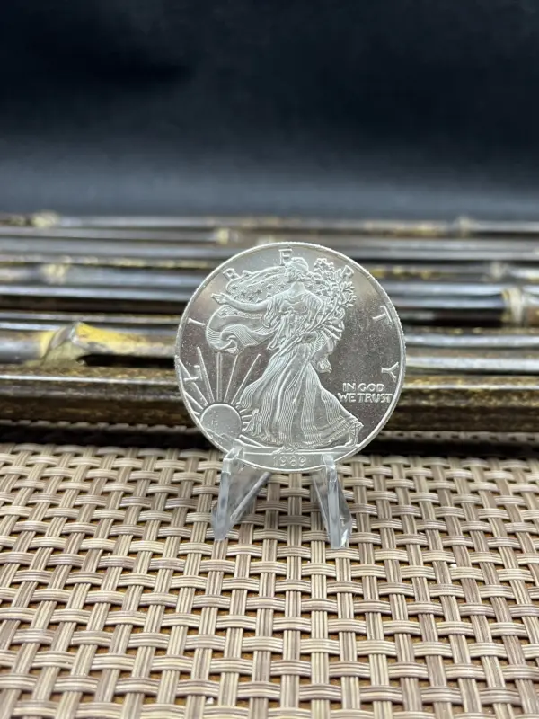 Liberty Silver Plated Commemorative Coin - Image 3