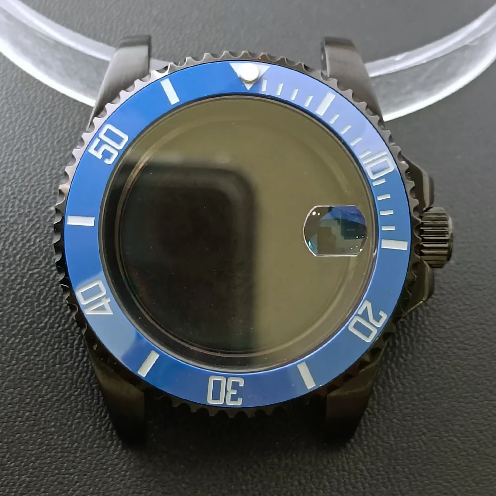 40.5mm Stainless Steel Watch Case for NH34/35/36 74 40.5mm Stainless Steel Watch Case for NH34/35/36 - Image 74