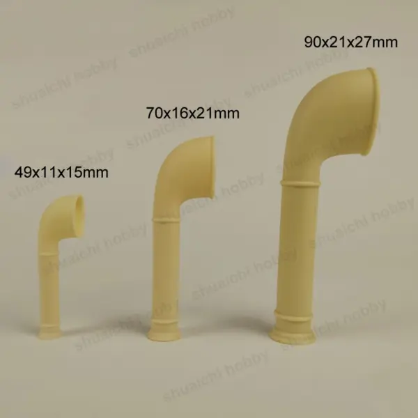 5PCS Model Ship Ventilation Duct 49-90mm - Image 2