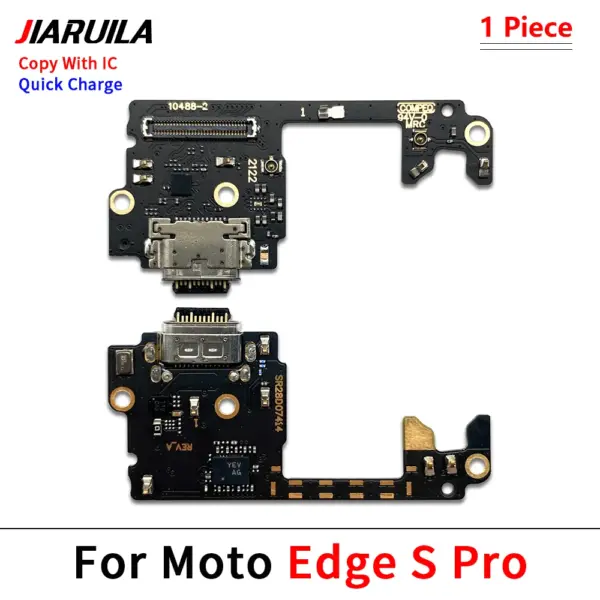 USB Charging Port Flex Cable For Moto Edge 20 Lite S - Image 7
